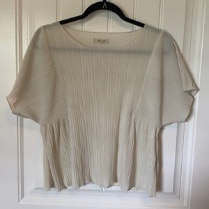 Madewell Pleated Top